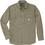 Carhartt Ανδρικό Πουκάμισο Βαμβακερό Μακρυμάνικο Κανονική Γραμμή Overshirt Χακί 107685-GR9