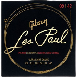 Gibson Les Paul Premium Σετ 6 Χορδές Ηλεκτρικής Κιθάρας Pure Nickel 9-42" Extra Light Tension