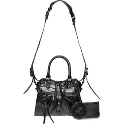 Steve Madden Γυναικεία Τσάντα Χειρός από Δερματίνη Μαύρη SM13000975-BLK