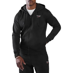 Reebok Ανδρική Ζακέτα Φούτερ με Κουκούλα και Φερμουάρ Μαύρη 100265142