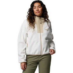 Columbia Sequoia Grove II Γυναικεία Ζακέτα Fleece Μακριά με Φερμουάρ Λευκή 2173801-125