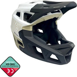 eRIDER360 Integra Sport Κράνος Ποδηλάτου Βουνού / Downhill / BMX / Dirt Full Face Λευκό Μαύρο