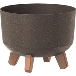 Koopman Κασπώ Δαπέδου Πλαστικό με Πόδια Καφέ 20x17.4cm Y89300250