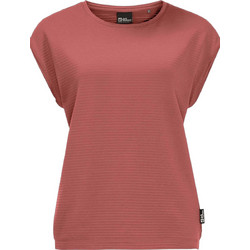 Jack Wolfskin Γυναικείο Αθλητικό T-Shirt Ροζ 1809071-2183