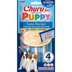 Inaba Churu Puppy with Tuna 4x14gr