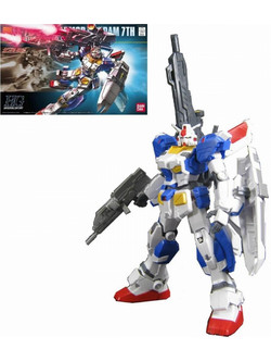 Bandai Mobile Suit Gundam HG Gunpla RX-78-3 Full Armor Gundam 7th 13cm