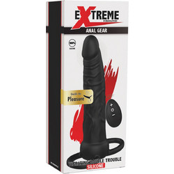 Hidden Desire Double Trouble Πρωκτικός Δονητής 17cm Μαύρος