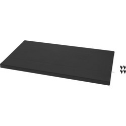 ARTPLAST Ιταλίας ΡΑΦΙ ΝΤΟΥΛΑΠΑΣ 63x33x4cm Πλαστικό Μαύρο