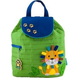 Stephen Joseph Quilted Backpack Lion