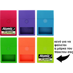 Θήκη ATOMIC Jump-Open Box Neon I για πακέτο με 20 τσιγάρα (με κενό για να φαίνεται η μάρκα) 0451301
