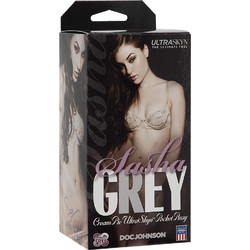 Doc Johnson Sasha Grey 2 Fuckhole Ultraskyn Vanilla Pocket Pussy & Sleeve Αυνανιστήρι