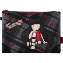 Santoro Gorjuss Tartan The Collector 849GJ01 Γυναικείο Παιδικό Νεσεσέρ 20x7x13cm Πολύχρωμο