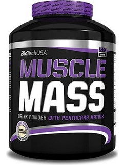 Biotech USA Muscle Mass Chocolate Πρωτεΐνη Ορού Γάλακτος Όγκου Χωρίς Λακτόζη 2.27kg