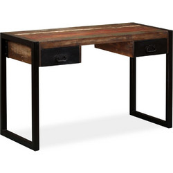 VidaXL Γραφείο Μασίφ Ξύλο 120x50x76cm 244905