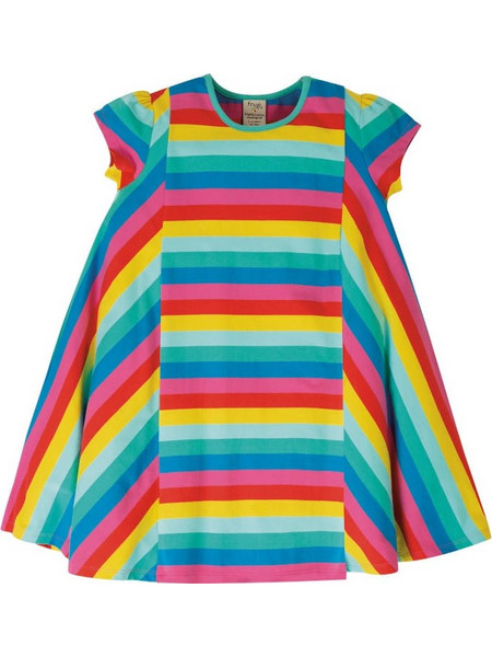 Frugi Παιδικό Φόρεμα Πολύχρωμο DRS014FMR