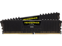 Corsair Vengeance LPX 32GB (2X16GB) DDR4 RAM 3200MHz Black CMK32GX4M2E3200C16
