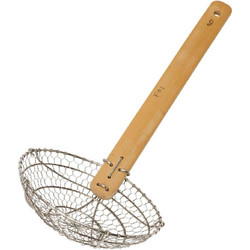 Κουτάλα αράχνη με λαβή από bamboo 38 εκατ. School of Wok