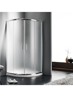 Καμπίνα Ντουσιέρας 1/4 Κύκλου Starlet Quadrant QS80F-100 80x80cm Fabric