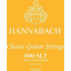 Hannabach 800 SLT Χορδή Κλασικής Κιθάρας E6 Nylon Extra Light Tension