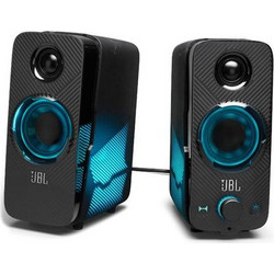 JBL Quantum Duo Ασύρματα Ηχεία Υπολογιστή 2.0 20W με Bluetooth & RGB Φωτισμό Black