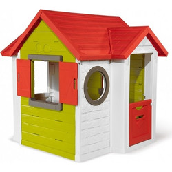 Smoby My New House Πλαστικό Παιδικό Σπιτάκι Κόκκινο 810404