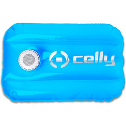 Celly Poolpillow Αδιάβροχο Ηχείο Bluetooth 3W Γαλάζιο