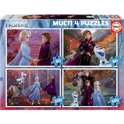 Παιδικό Puzzle Educa Disney Frozen 50 + 80 + 100 + 150 Κομμάτια