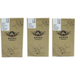 Seedz Coffee Roasters Superior Blend+Basic Blend+House Blend Καφές Espresso Αλεσμένος 3x250gr