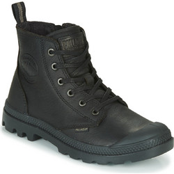 Palladium Ανδρικά Αρβυλάκια Δερμάτινα Μαύρα 76888-008-M