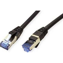 Value S/FTP Cat.6a Καλώδιο Δικτύου Ethernet 3m Black