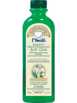 L'Ymola Doux Hydratant Anti-Gras Σαμπουάν για Λιπαρά Μαλλιά 500ml