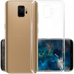 RedShield Διάφανη Θήκη Σιλικόνης & Full Body Tempered Glass Samsung Galaxy S9 - Black (RSHIGELLY36GLASS3DBK)