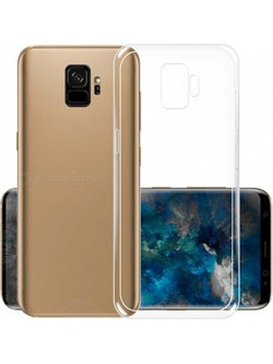 RedShield Διάφανη Θήκη Σιλικόνης & Full Body Tempered Glass Samsung Galaxy S9 - Black (RSHIGELLY36GLASS3DBK)