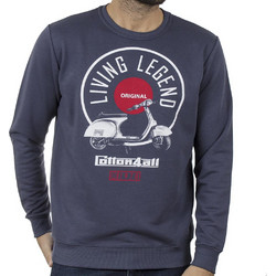 Cotton4all Ανδρικό Φούτερ Μπλε 20-822