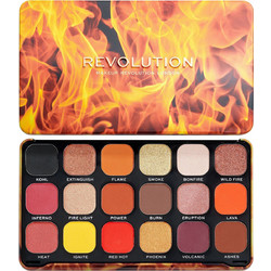 Makeup Revolution Forever Flawless Fire Παλέτα Σκιών 19.8gr