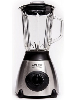 Adler AD-4070 Μπλέντερ για Smoothie με Γυάλινη Κανάτα 1.5lt 800W