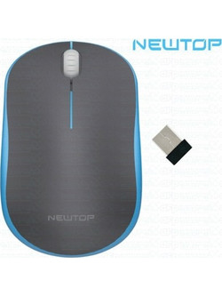NEWTOP MWL02 Ασύρματο Ποντίκι Black Blue