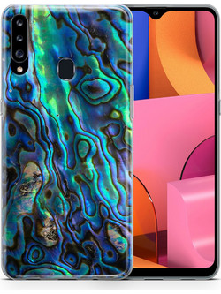 Θήκη Samsung Galaxy A20s Flexible TPU - Abalone Shell