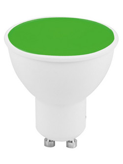 Λαμπτήρας LED GU10 6W ΠΡΑΣΙΝΟ LIGHTEX 5907563635423