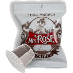 Mrs Rose Κάψουλες Espresso 100% Arabica Συμβατές με Μηχανή Nespresso 25τμχ