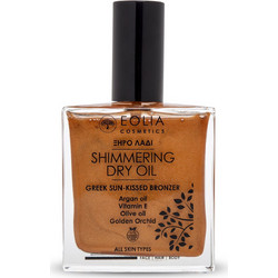 Eolia Cosmetics Golden Orchid Ξηρό Λάδι με Λάμψη για Πρόσωπο Σώμα & Μαλλιά 100ml