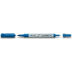 Μαρκαδόρος Pilot CD twin marker μπλε