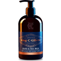 King C. Gillette Beard & Face Wash Καθαριστικό για Γένια 350ml