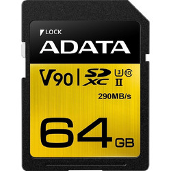 Adata Premier One SDXC 64GB Class 10 U3 UHS-II