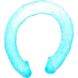 Baile Διπλό Dildo 44cm Μπλε