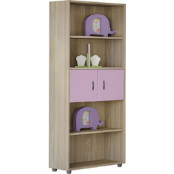 ΒΙΒΛΙΟΘΗΚΗ LATTE - ΛΙΛΑ Πλάτος:73cm x Βάθος:35cm x Ύψος:180cm