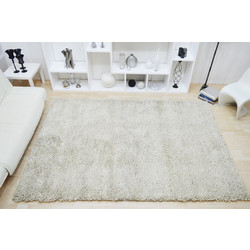 Χαλί Ευε Ball Plain Shaggy 1535 White 200X300cm