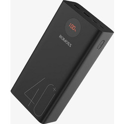 Romoss Zeus40 Power Bank 40000mAh 18W Quick Charge 3.0 Black