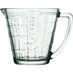 Μεζούρα Basic Cup Sp55172K6 Clear Espiel Γυαλί