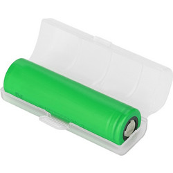 Plastic Storage Case for single 18650 Battery